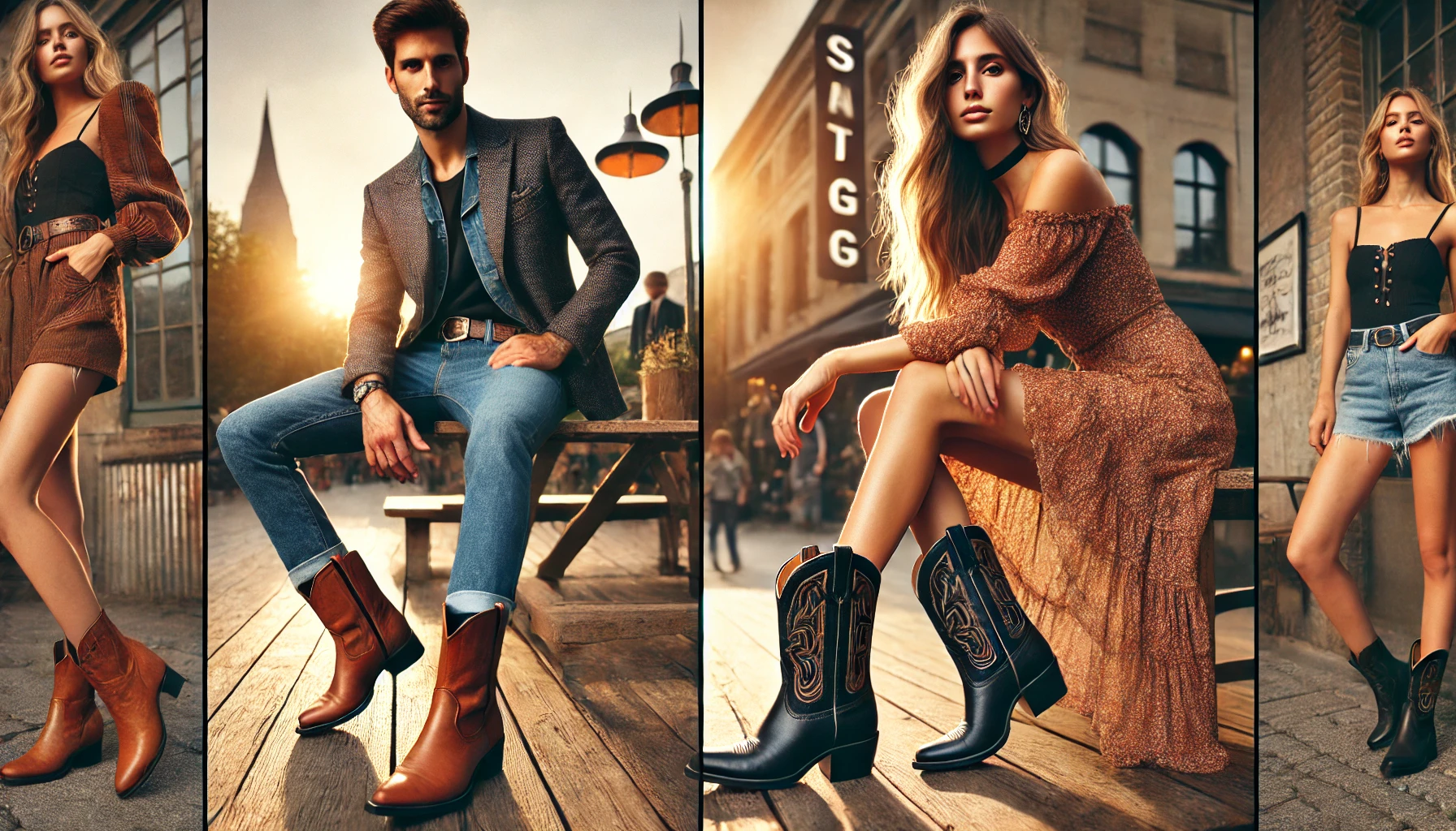 7 façons de porter des bottes santiag