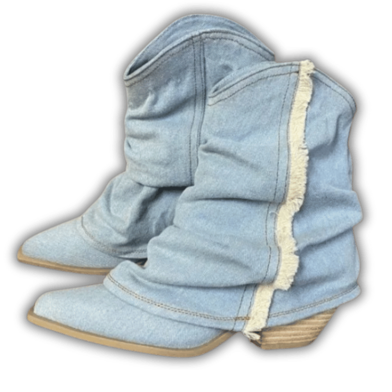 Santiags Femme Denim Urbain (1)