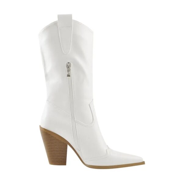 Santiags Femme Glamour Urbain blanche (2)