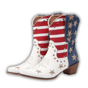 Santiags Femme Patriotic Star produit