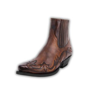 Santiags homme cowboy spirit marron