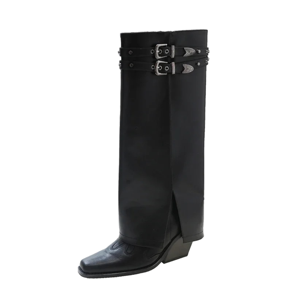 bottes santiag noir