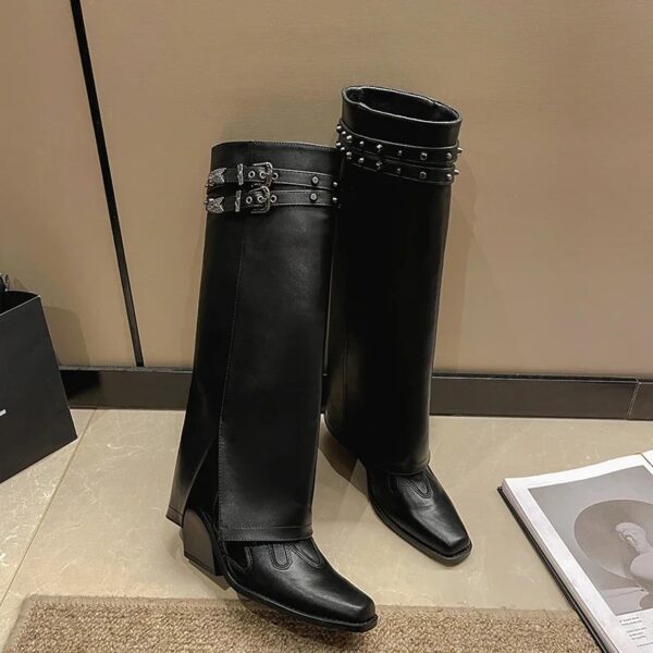 bottes santiag noir