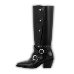 Santiags Noires Texas Glam 1
