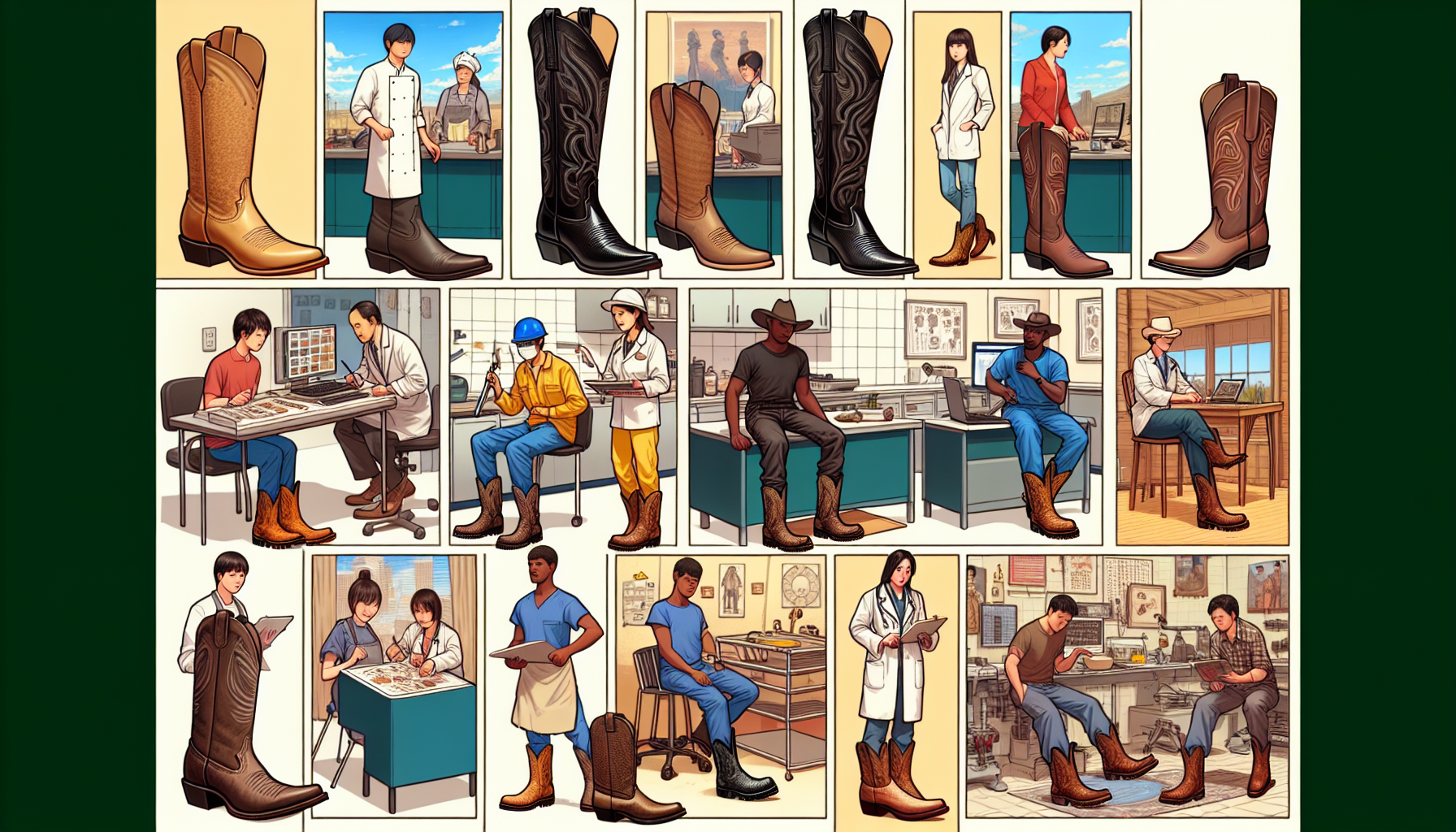 Porter des Santiags au Travail