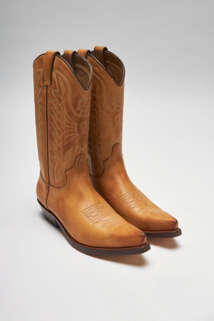 Santiags ARLO Brown : Luxe à la cowboy !