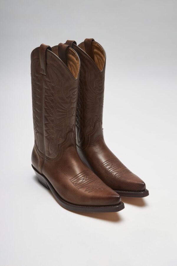 Santiags ARLO en cuir : l'élégance cowboy!