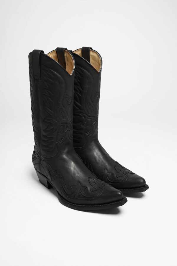 Santiags de Luxe BU1005 : Élégance Cowboy