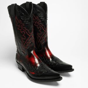 Santiags Cuervo Mick : Luxe et Esprit Cowboy !