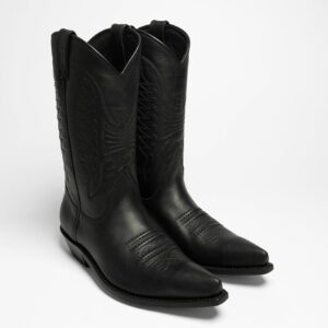 Santiags MB020 : Luxe et esprit cowboy!