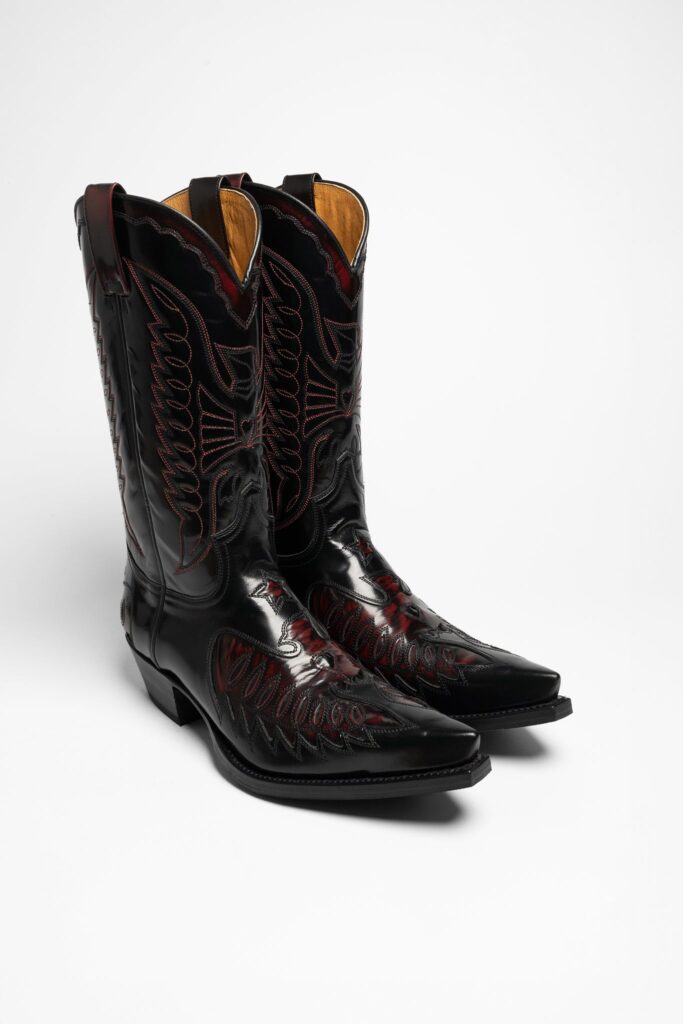 Santiags de luxe Cuervo West : style cowboy