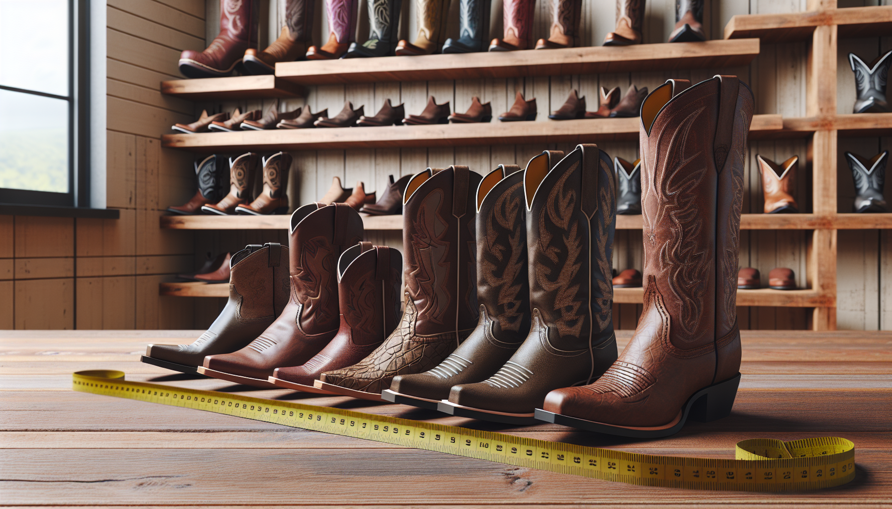 Guide des tailles pour bien choisir ses bottes santiags