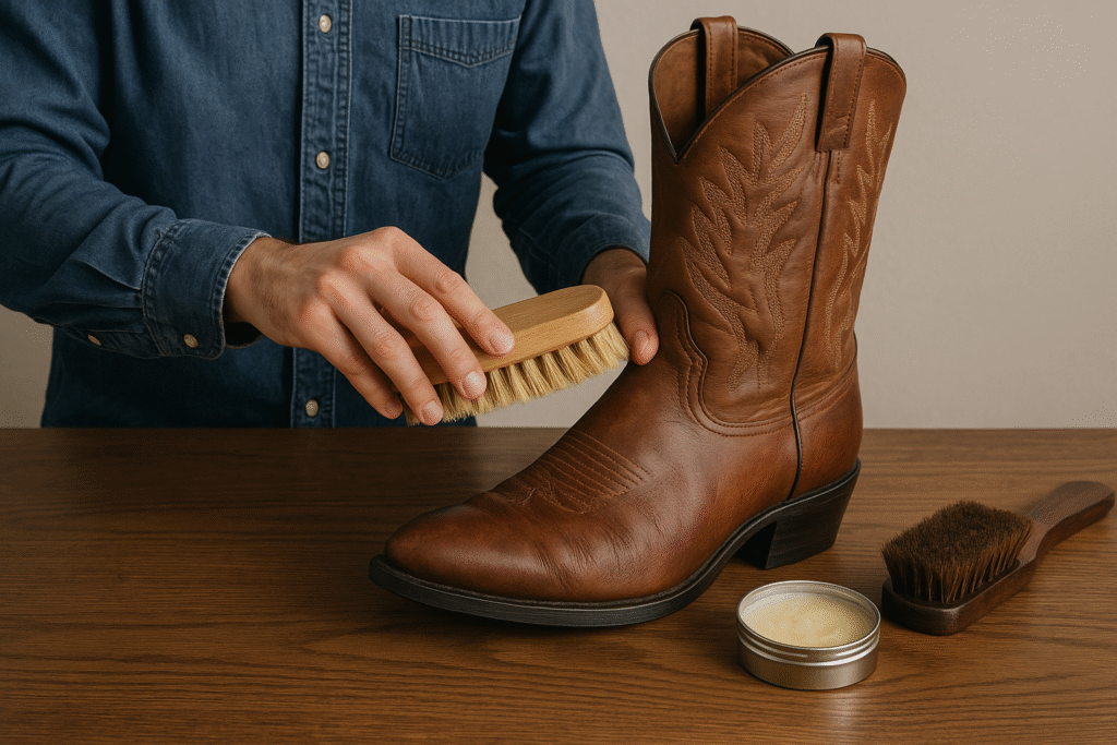 Featured image: Comment entretenir vos bottes santiag pour les garder impeccables tout l’hiver