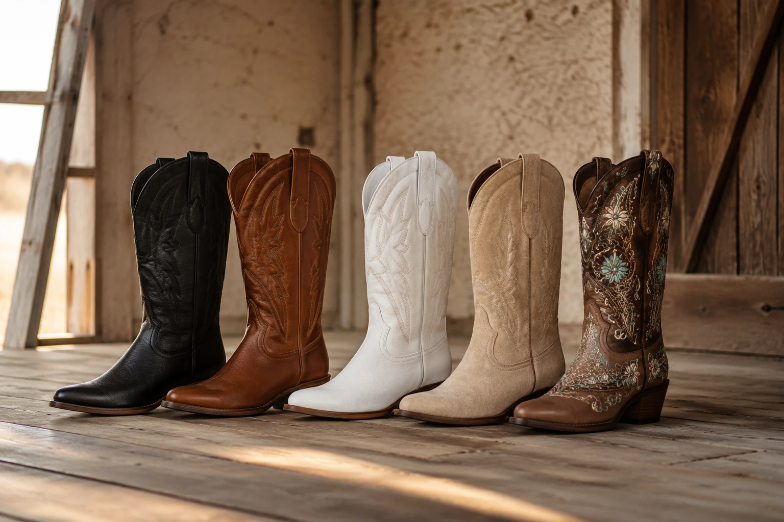 Meilleures marques de santiags femme : sélection de bottes western en cuir